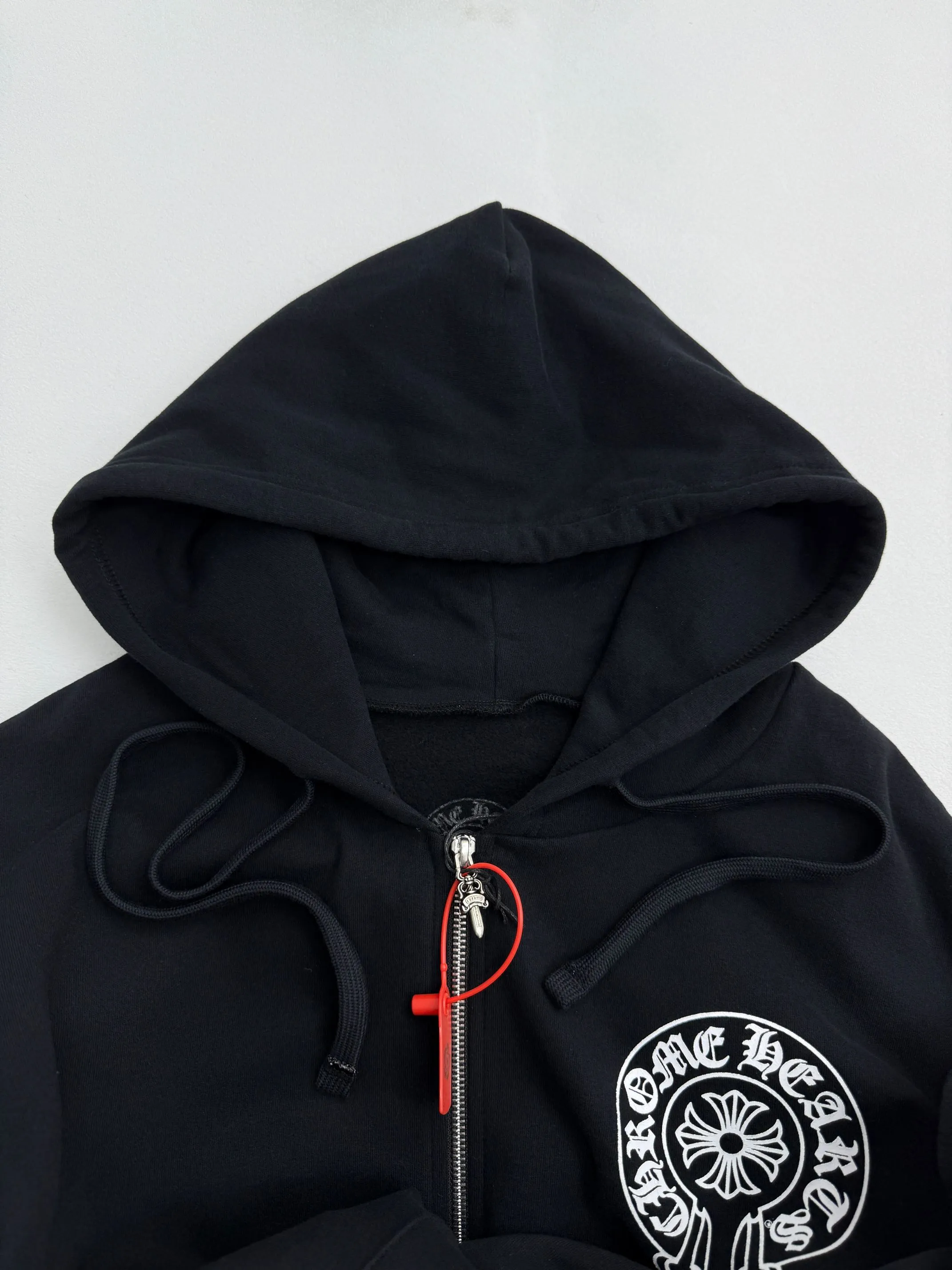 P500 Chrome Hearts Chrome Hearts Sanskrit Printed Zipper Sweatshirt S/M/L/XL